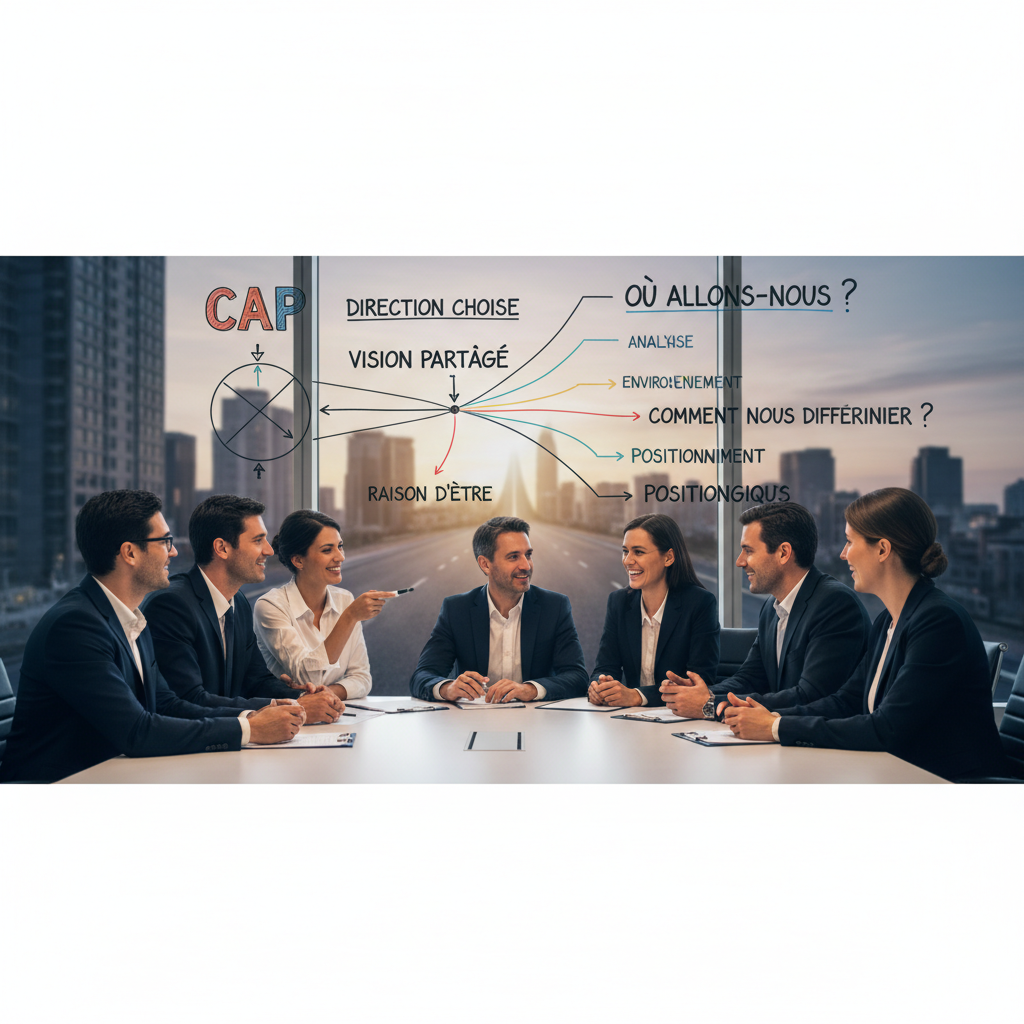 Stratégie d'entreprise : construire une vision claire et mobilisatrice pour fédérer ses équipes